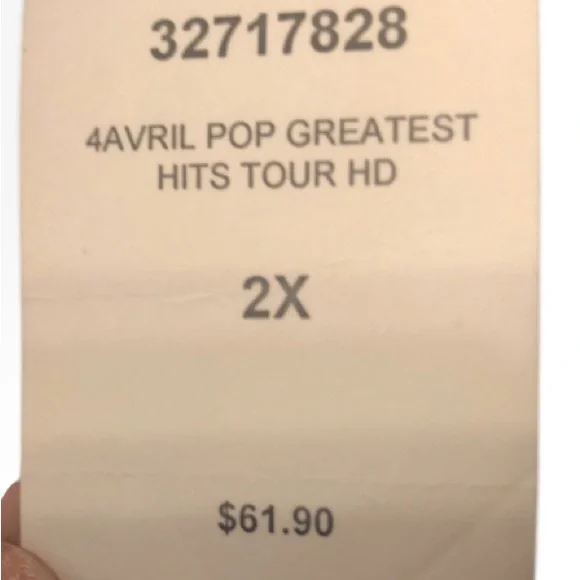 Avril Lavigne Tour Hoodie - Picture 5 of 5